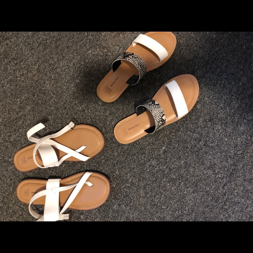 Time and Thru Sandals